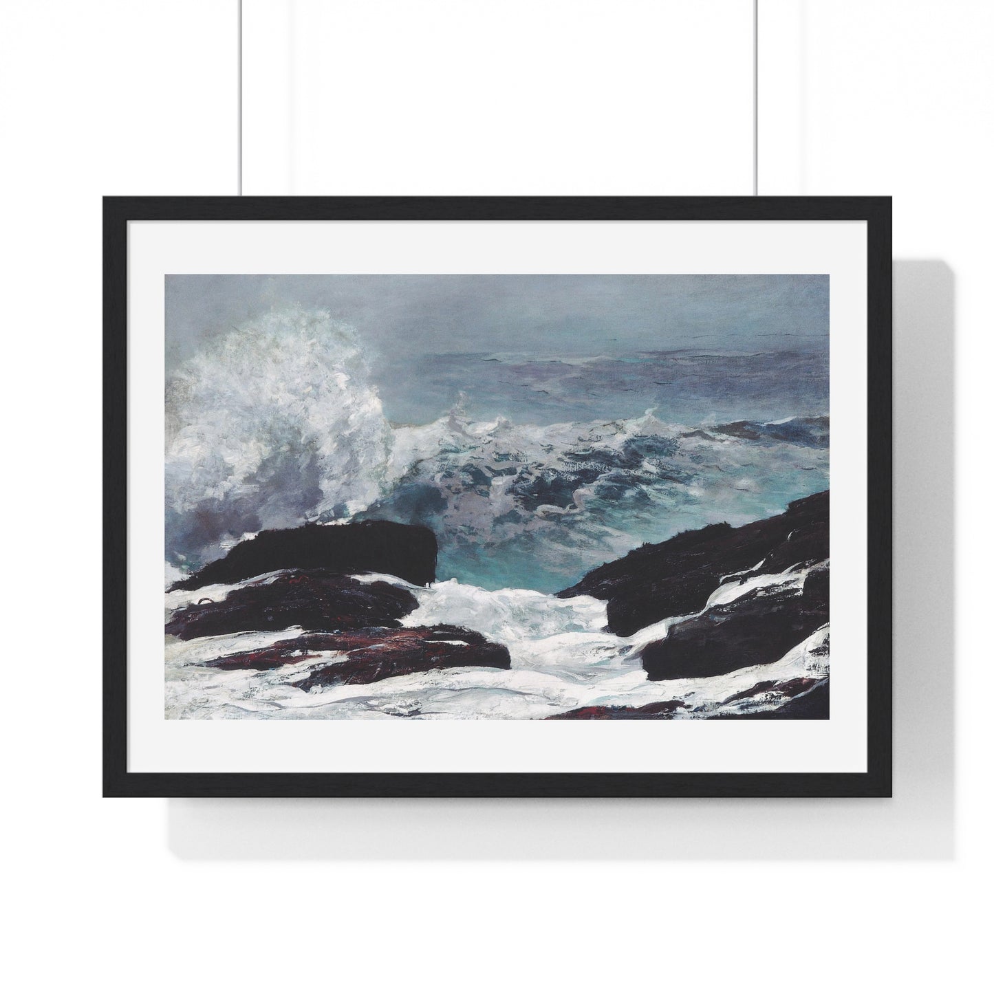 Northeaster (1895) by Winslow Homer, from the Original, Framed Art Print