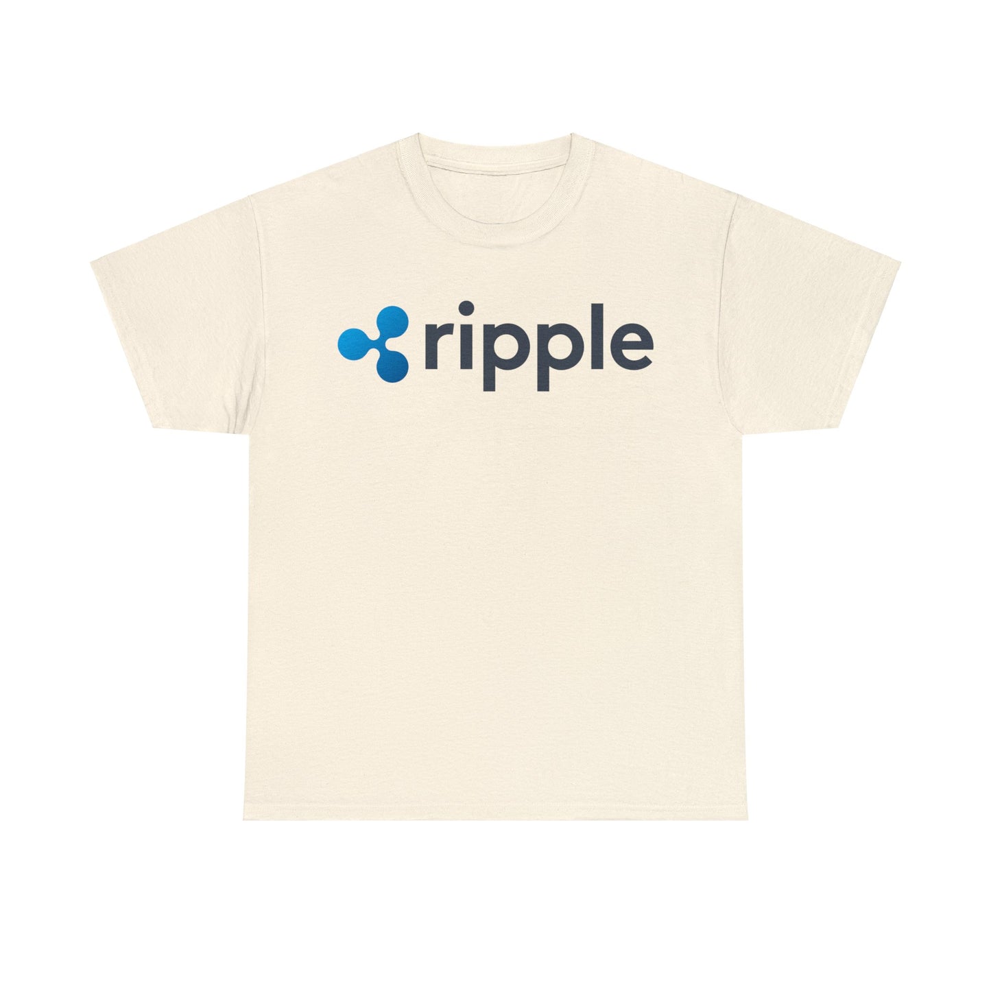 Ripple #XRP #XRPthestandard Crypto Unisex Heavy Cotton T-Shirt