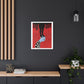 Feet, Neo-Surrealism, Art Print on Satin Canvas, Stretched