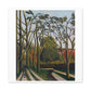 The Banks of the Bièvre near Bicêtre (1908–1909) by Henri Rousseau, Canvas Art Print from the Original