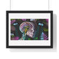 Psychedelics and Virtual Reality Art Framed Print