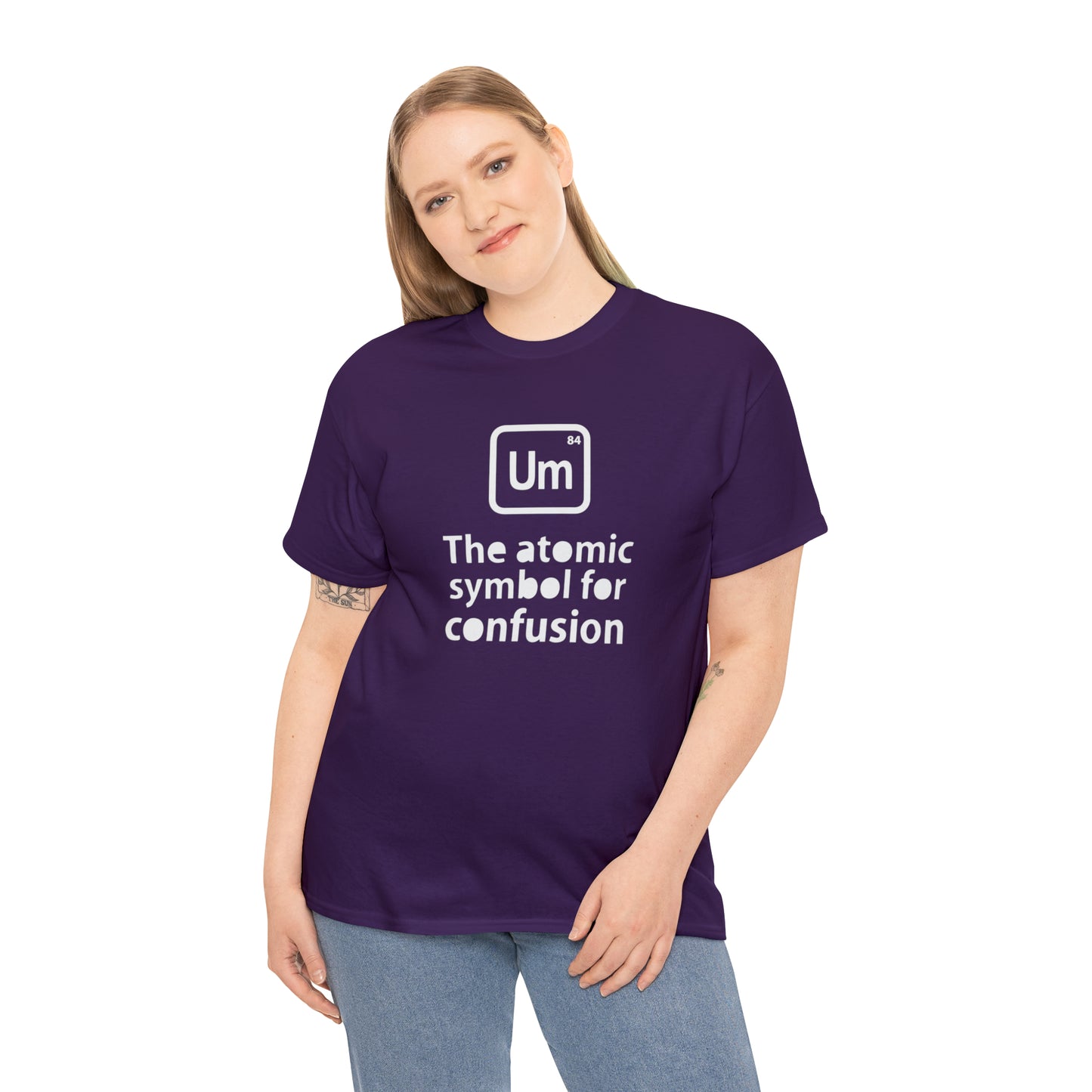 The Atomic Symbol For Confusion, Funny T-Shirt Science Student Gift