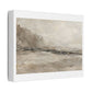 Silent Strata of Ivory and Stone, Large Decor Art Print on Canvas