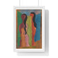 Compositie met Figuren (1944) by Hendrik Nicolaas Werkman, from the Original, Framed Art Print