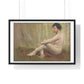 Between Poses (1910) by Alice Pike Barney, from the Original, Framed Art Print