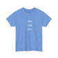'Mom, Wife, Boss' Heavy Cotton T-Shirt Funny Mom Workout Mom Boss New Mum New Boss