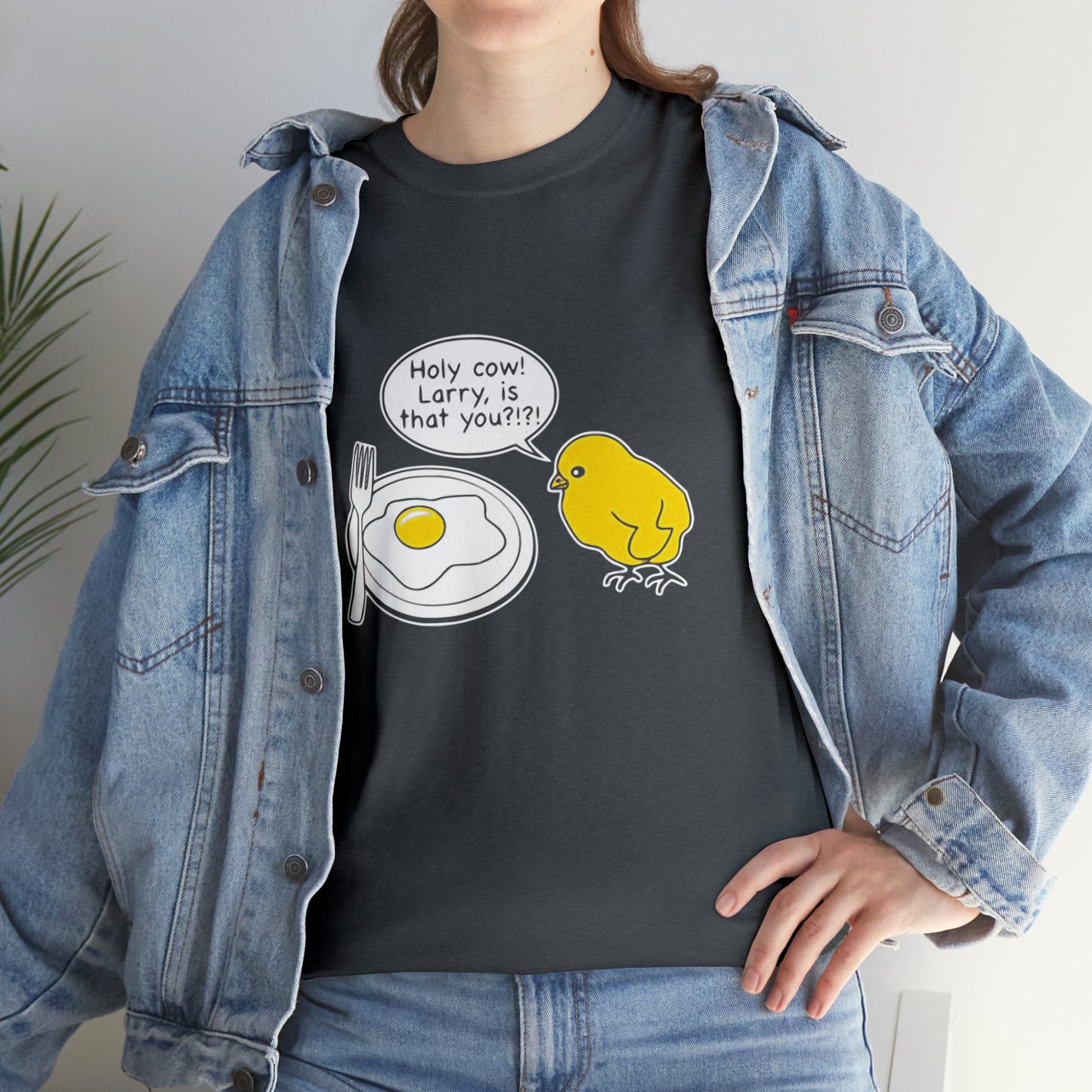 Chicken and the Egg Funny Cotton T-Shirt