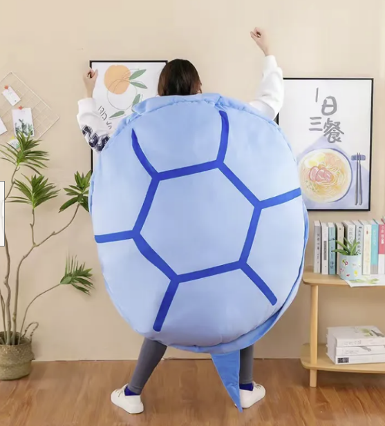 Wearable Turtle Shell Children's and Adult's Pillow