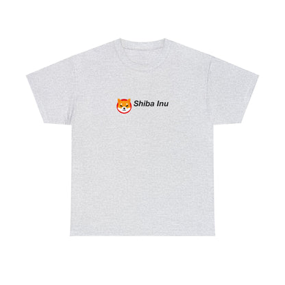 Shiba Inu #SHIB #LEASH #BONE #SHIBOSHIS Crypto Unisex Heavy Cotton T-Shirt