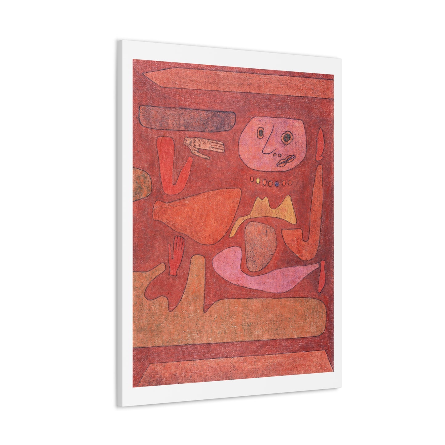 The Man of Confusion (1939) by Paul Klee, Canvas Art Print from the Original