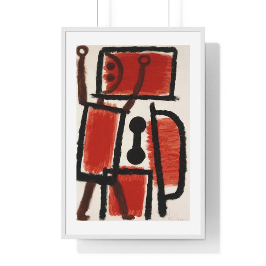 Locksmith (1940) by Paul Klee, from the Original, Framed Art Print