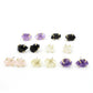 Healing Crystal Stud Earrings Irregular Natural Form