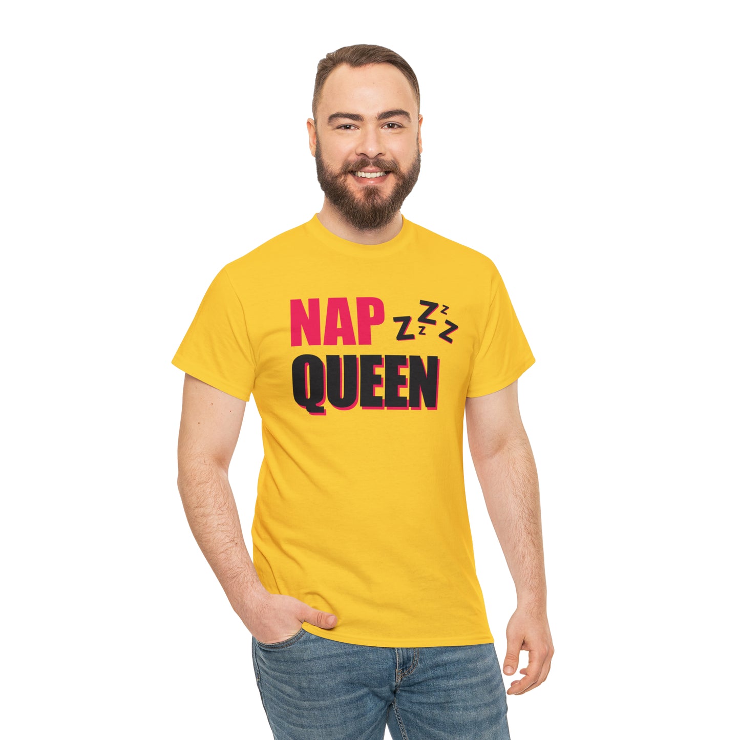 Nap Queen Heavy Cotton T-Shirt