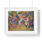 Giclée Print Depicting Two Running Nymphs (1906) by Henri-Edmond Cross from the Original, Framed Art Print