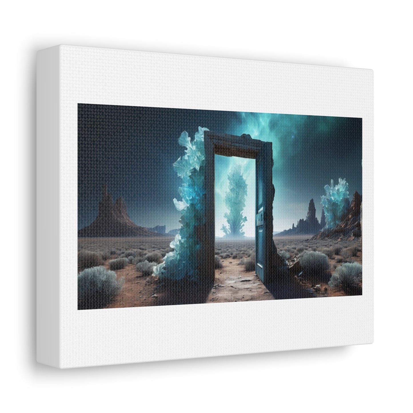 Life is Like an Open Door IV 'Designed by AI' Print on Canvas