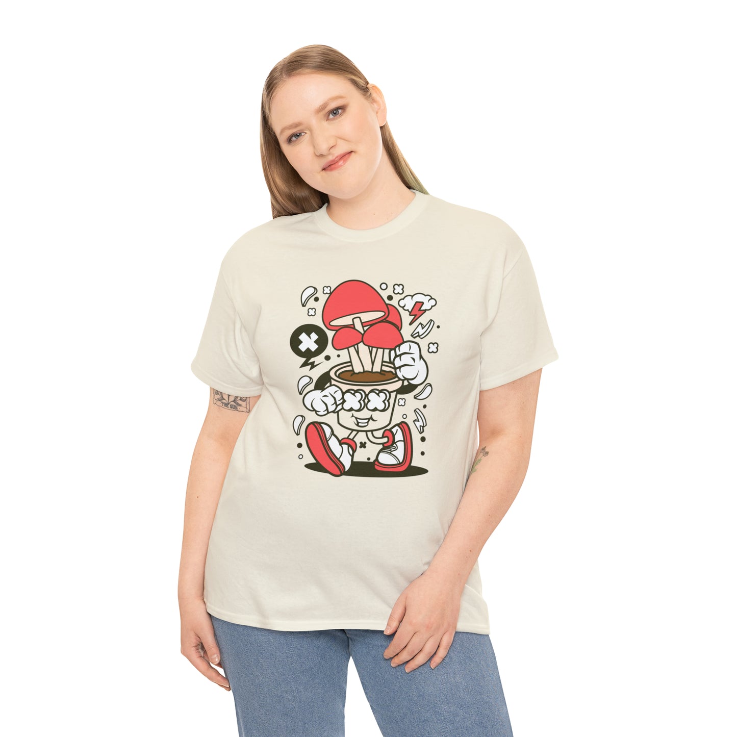 Mushroom Cartoon T-Shirt