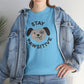 Stay Pawsitive, Dog Lover's Cotton T-Shirt