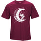 'Digging The Moon' Print T-Shirt