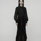 Punk Rave Goth Gorgeous Fishtail Skirt in Black