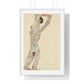 Männlicher Akt (1912) by Egon Schiele, from the Original, Framed Art Print