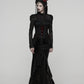 Punk Rave Goth Gorgeous Fishtail Skirt in Black