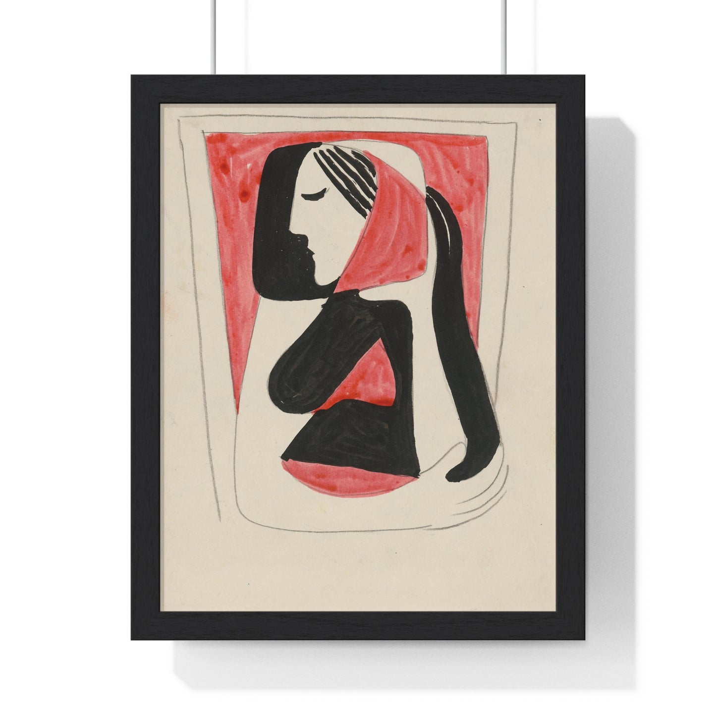 Women by Mikulas Galanda from the Original, Framed Art Print