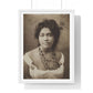 Portrait of a Young Samoan Woman (1906) by Thomas Andrew, from the Original, Framed Print