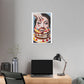 Unenthusiastic Birthdays 'Designed by AI' Canvas Art Print
