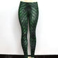 Barbarella Leggings, High Waist 'Iron Weave' Design Workout Pants