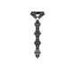 Dark in Love Kaia Skeleton Punk Leather Bow Tie