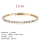 Tennis Chain Women's Bracelet, Multicolour Zirconia Inlaid