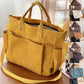 Thick Corduroy Cross Body Handbag