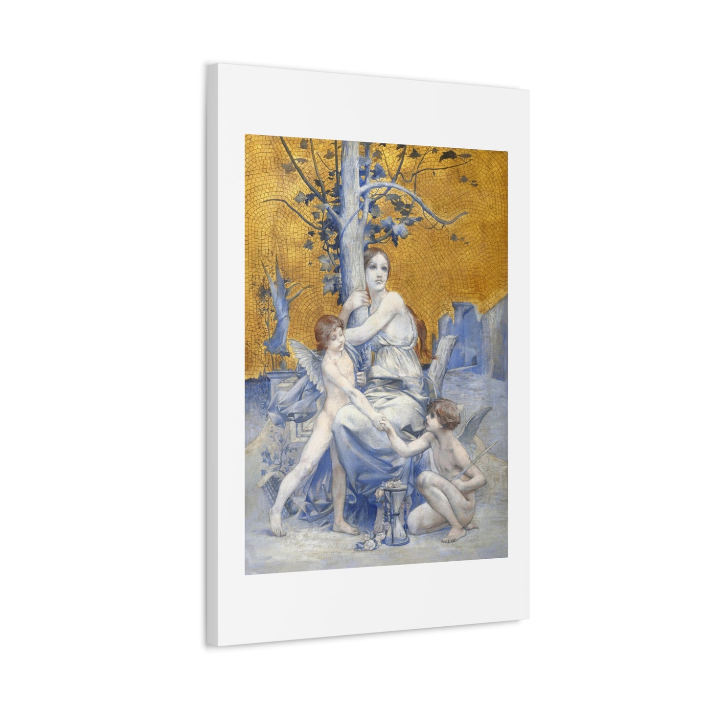 Allegory of Time (1896) by Luc-Olivier Merson, Canvas Print from the Original