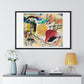 Improvisation 27 (Garden of Love II) by Wassily Kandinsky (1912) , from the Original, Framed Print