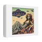 Art Nouveau Woman Poster Art II 'Designed by AI' Print on Canvas