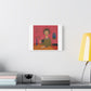 Why Bother? Cartoon Art Print on Canvas