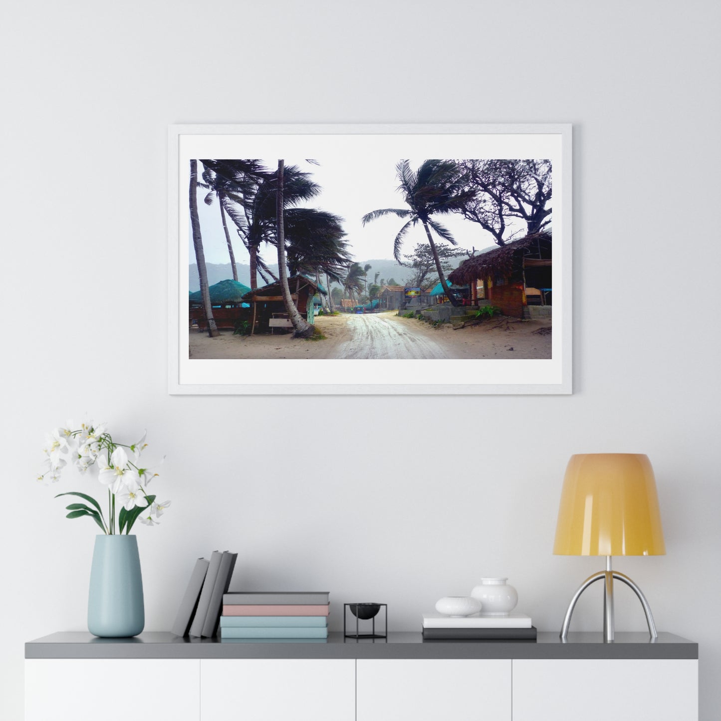 Approaching Storm, Philippines, Photographic Art, from the Original, Framed Print