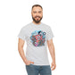 Rock Octopus Musician Cartoon T-Shirt