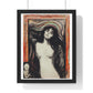 Madonna (1895) by Edvard Munch, from the Original, Framed Art Print