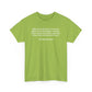 Why Do We Never Get an Answer When We Talk About Death and War? The Moody Blues, Spiritual T-Shirt