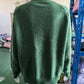 Vireous Women's 'Little Sheep' Round Neck Green Sweater