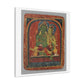 Initiation Card 'Tsakali' Vajrapani (circa 1420), Tibet, Art Print from the Original on Canvas