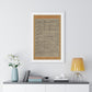 Stamped Images of the Wisdom King Fudō (Acala), Antique Japanese Scroll, from the Original, Framed Art Print