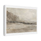 Silent Strata of Ivory and Stone, Large Decor Art Print on Canvas