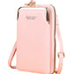 Forever Lovely Smart Phone Bag Purse with Shoulder Strap, Multi Colours