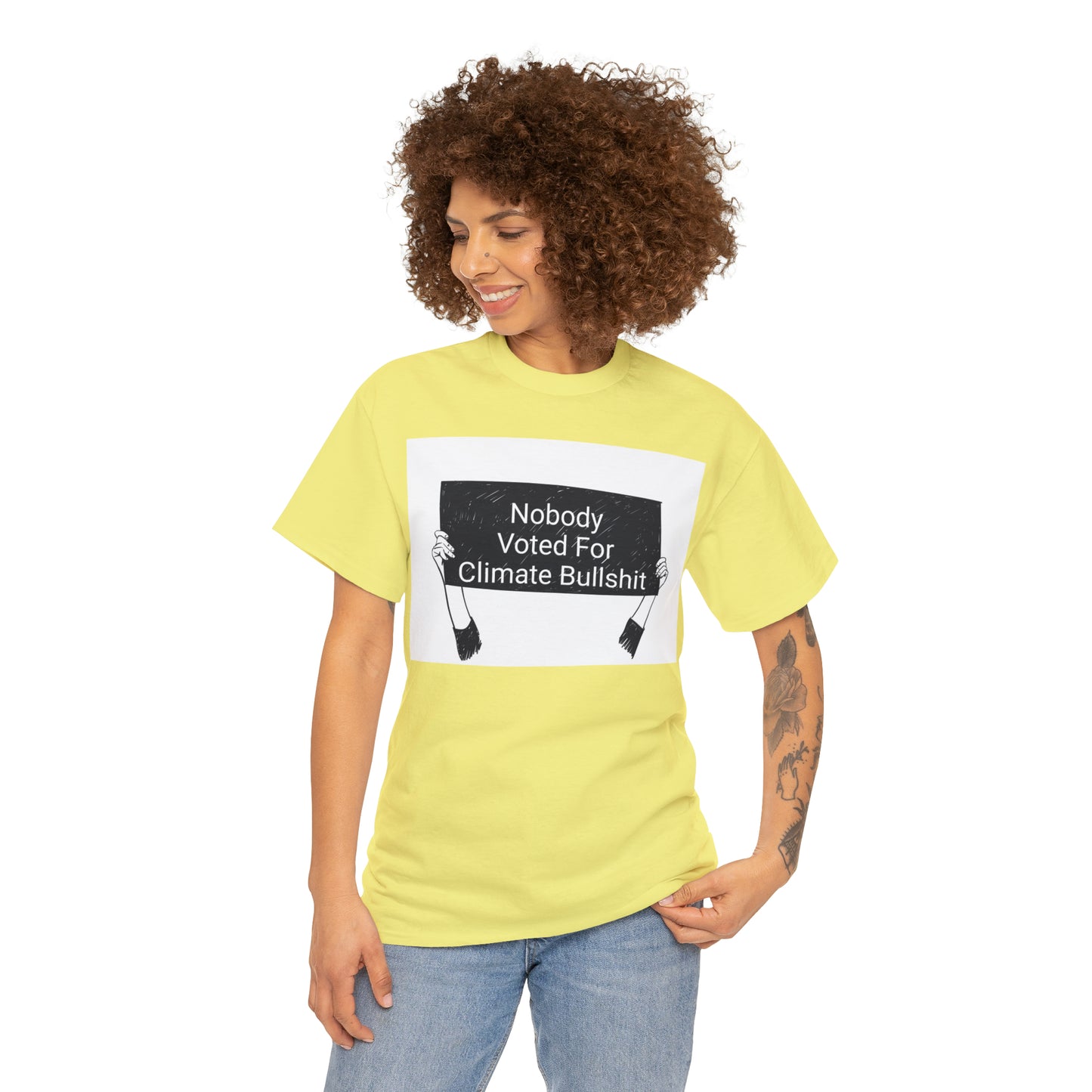 Nobody Voted for Climate Bullshit! T-Shirt