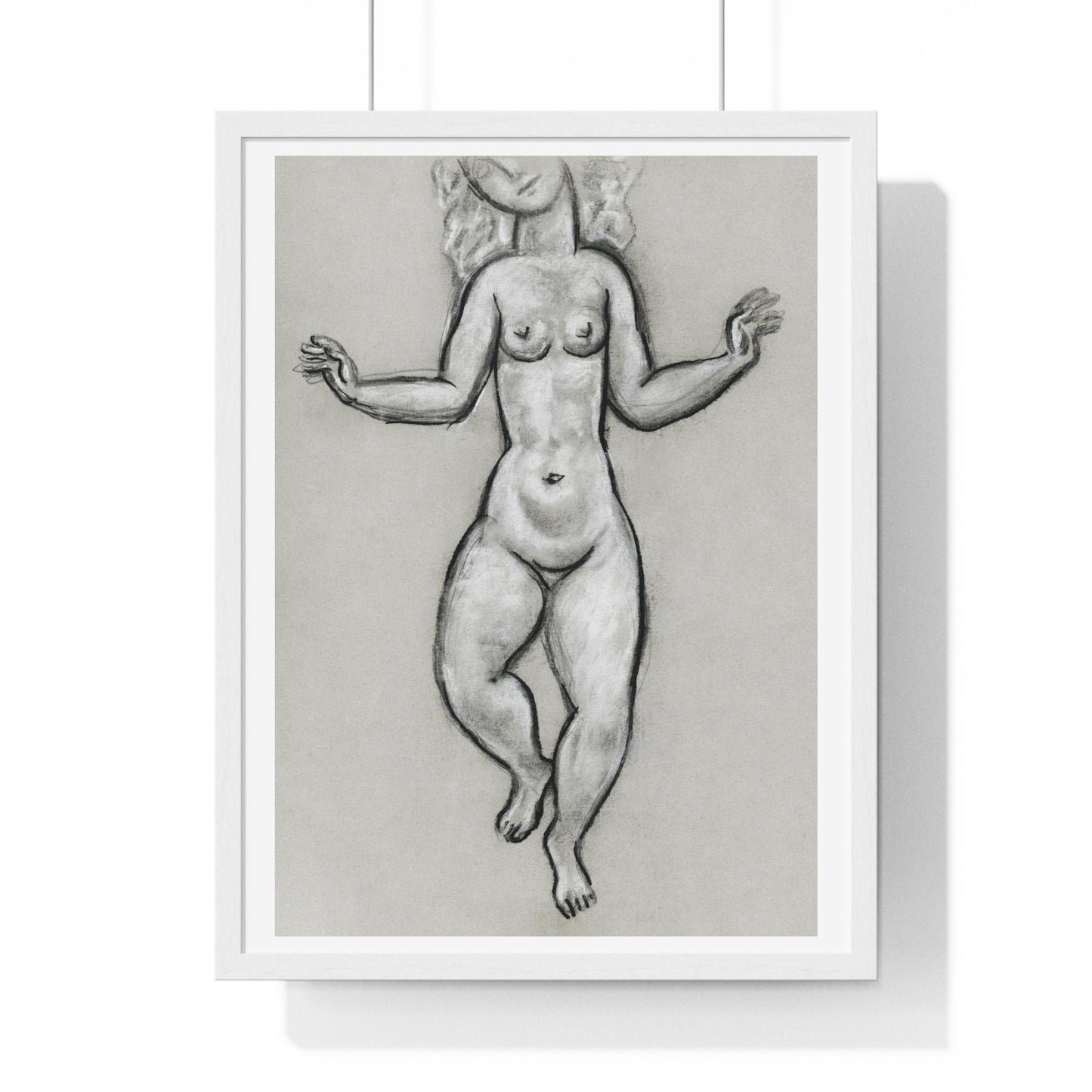 Dancing Naked Woman (circa 1891–1941) by Leo Gestel, from the Original, Framed Art Print