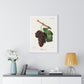 Mourvaison (1910) by Jules Troncy, Vintage Lithograph of Fresh Cluster of Grapes, from the Original, Framed Print