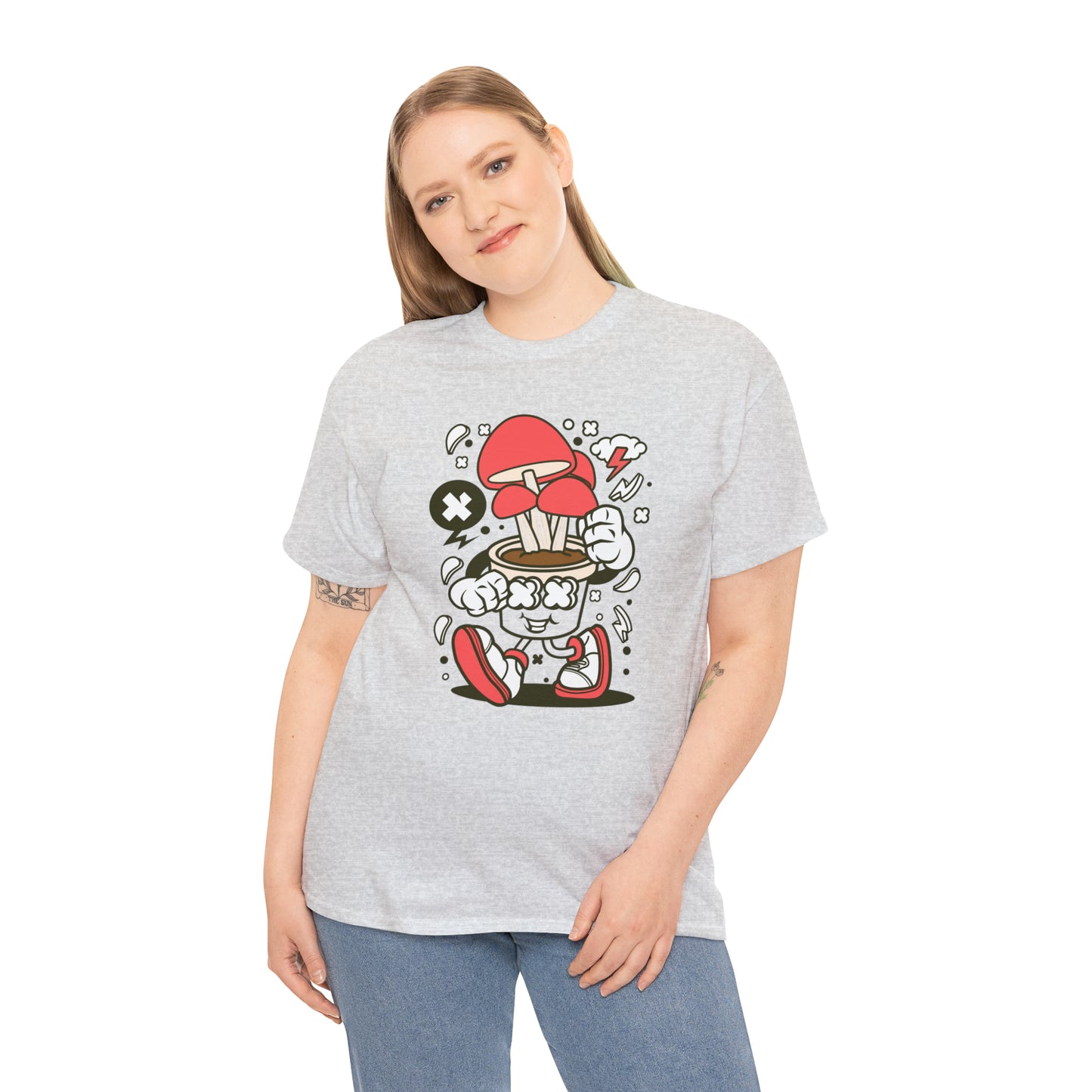 Mushroom Cartoon T-Shirt