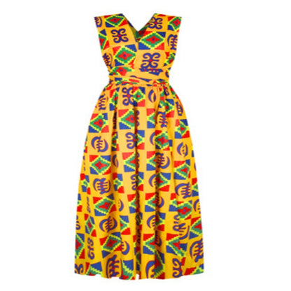 Multi-Wear African Print Dress